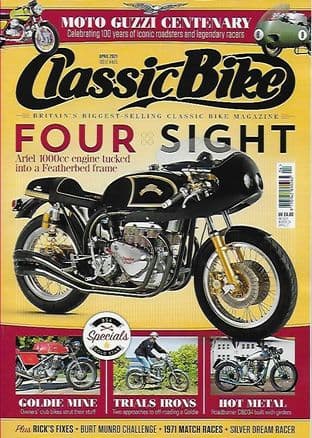 2) Classic Bike - 2 issue Saver  - April 2021 & March 2021  issues