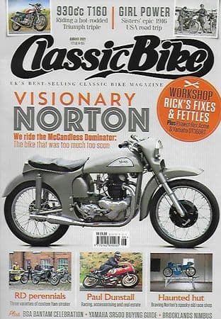 2) Classic Bike - 2 issue Saver  - August 2021 & July 2021  issues