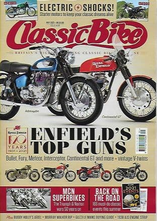 3) Classic Bike - 2 issue Saver  - May 2021 & April 2021  issues