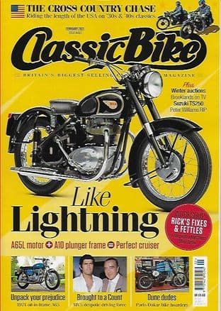 5) Classic Bike - 2 issue Saver  - February 2021 & January 2021 issues