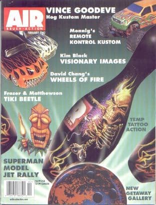 Airbrush Action Magazine - 2002-0102 J/February 2002