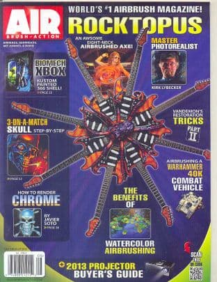 Airbrush Action Magazine - 2013-0708 J/August 2013