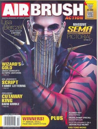 Airbrush Action Magazine - 2014-0102 J/February 2014