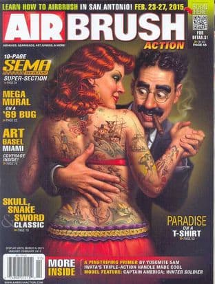 Airbrush Action Magazine - 2015-0102 J/February 2015