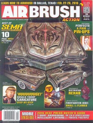 Airbrush Action Magazine - 2016-0102 J/February 2016