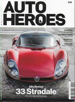 Auto Heroes Magazine - Issue No.19 (Featured Alfa Romeo 33 Stradale)