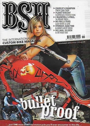 Back Street Heroes Magazine - Issue No 223 / November 2002