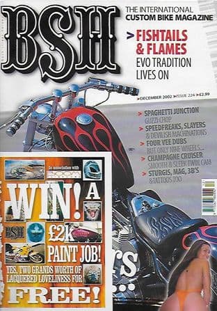 Back Street Heroes Magazine - Issue No 224 / December 2002