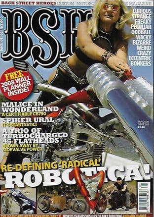 Back Street Heroes Magazine - Issue No 285 / January 2008