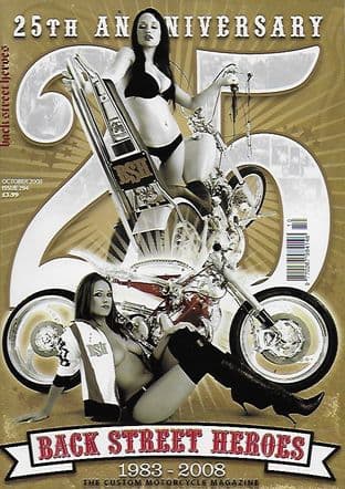 Back Street Heroes Magazine - Issue No 294 / October 2008