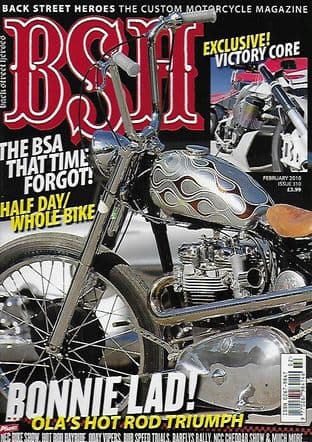 Back Street Heroes Magazine - Issue No 310  / February 2010