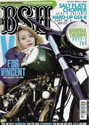 Back Street Heroes Magazine - Issue No 315 / July 2010