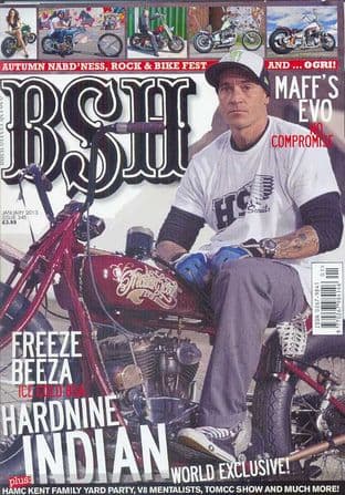 Back Street Heroes Magazine - Issue No 345 / Jan.13