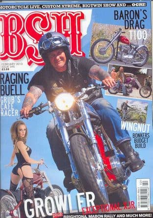 Back Street Heroes Magazine - Issue No 346 / Feb.13