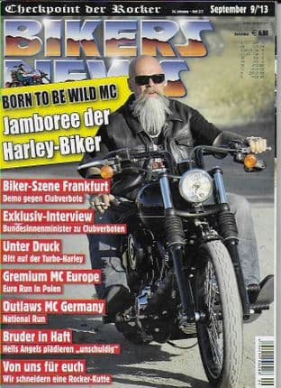 Bikers News Magazine - Issue 2013-09 September 2013