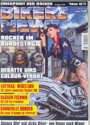 Bikers News Magazine - Issue 2017-02 February 2017