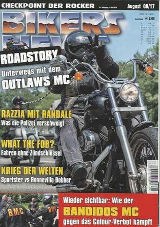 Bikers News Magazine - Issue 2017-08 August 2017