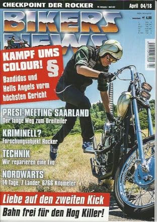 Bikers News Magazine - Issue 2018-04 April 2018