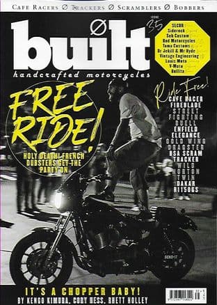 Built Magazine - Issue 35 (Cafe Racers/Trackers/Scramblers/Bobbers)