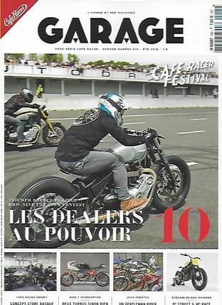 Cafe Racer FRENCH Magazine - Garage No.10