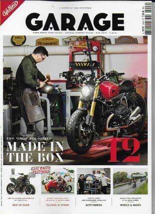 Cafe Racer FRENCH Magazine - Garage No.12 (BMW NINE-T)