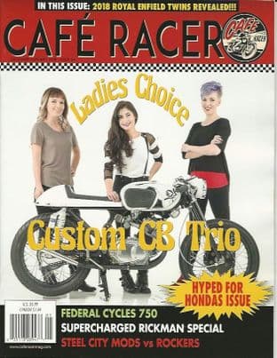Cafe Racer USA Magazine - No.54 / D-January 2018
