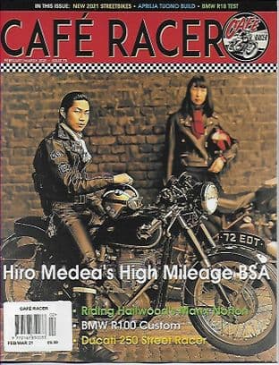 Cafe Racer USA Magazine - No.73 F/March 2021