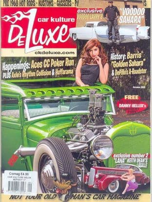 Car Kulture Deluxe Magazine - Issue 084 / October 2017