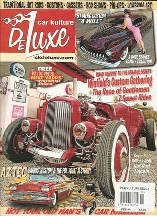 Car Kulture Deluxe Magazine - Issue 086 / February 2018