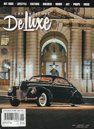 Car Kulture Deluxe Magazine - Issue 114 -September/October 2022
