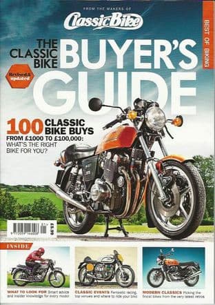Classic Bike Buyers Guide Magazine - 2018
