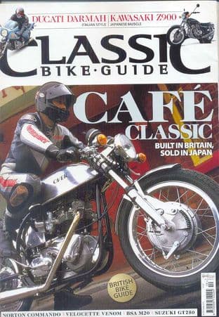 Classic Bike Guide Magazine - No.294 October 2015
