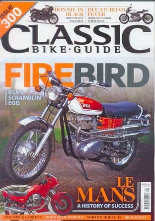 Classic Bike Guide Magazine - No.300 April 2016