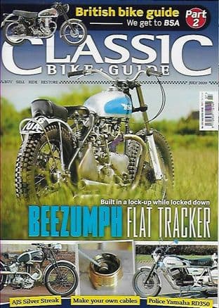 Classic Bike Guide Magazine - No.350 - July 2020