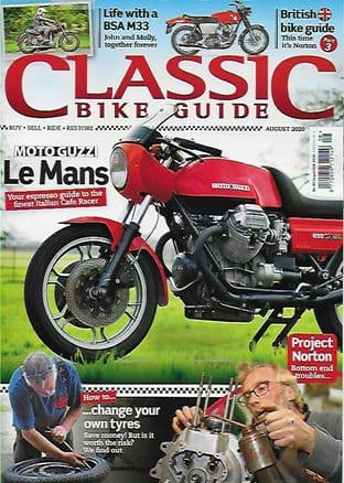 Classic Bike Guide Magazine - No.351 - August 2020