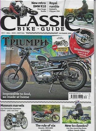 Classic Bike Guide Magazine - No.355 December 2020