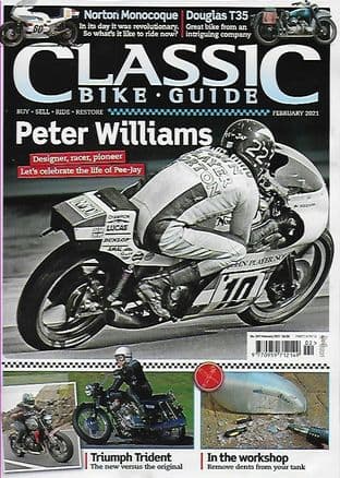 Classic Bike Guide Magazine - No.357 February 2021