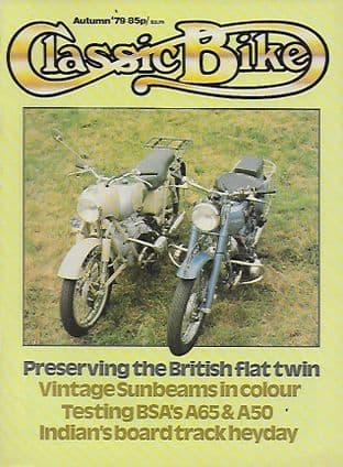 Classic Bike Magazine - 1979 -Autumn 1979