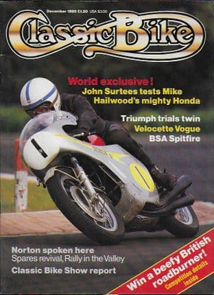 Classic Bike Magazine - 1985-12 December 1985