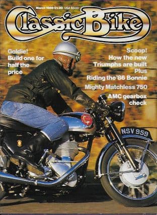 Classic Bike Magazine - 1986-03 March 1986