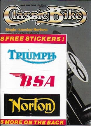 Classic Bike Magazine - 1986-04 April 1986