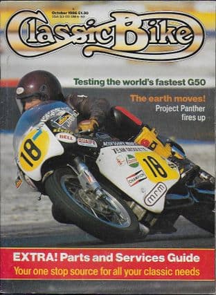 Classic Bike Magazine - 1986-10 October 1986