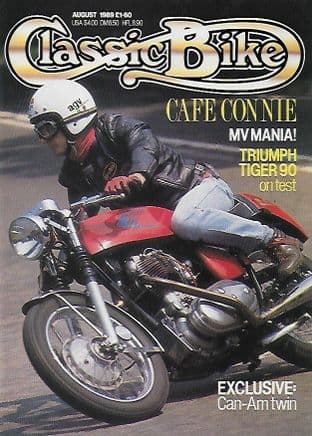 Classic Bike Magazine - 1989-08 August 1989