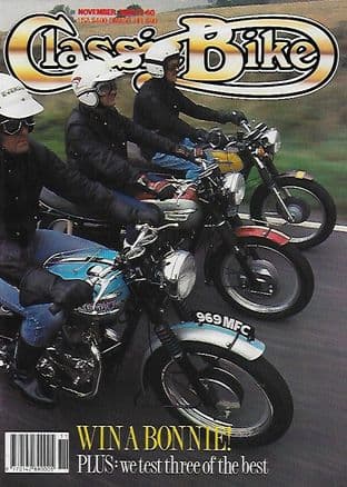 Classic Bike Magazine - 1989-11 November 1989