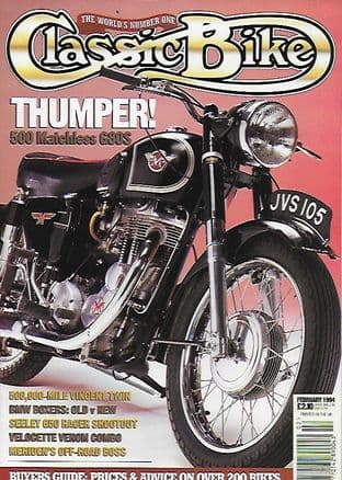Classic Bike Magazine - 1994-02 Febraury 1994