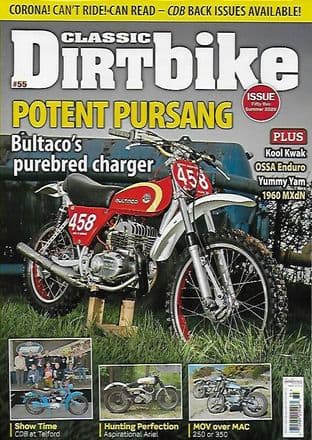Classic Dirt Bike Magazine - No.55 Summer 2020