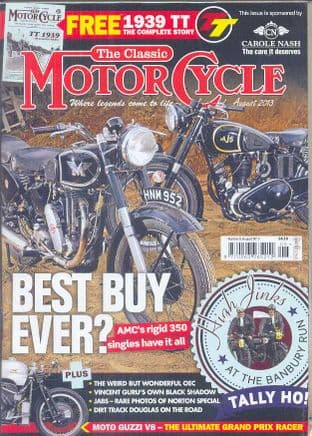 Classic Motorcycle Magazine - 2013-08 August 2013
