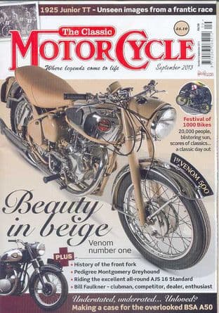 Classic Motorcycle Magazine - 2013-09 September 2013
