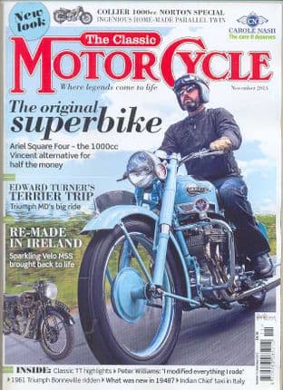 Classic Motorcycle Magazine - 2013-11 November 2013