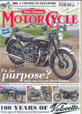 Classic Motorcycle Magazine - 2013-12 December 2013